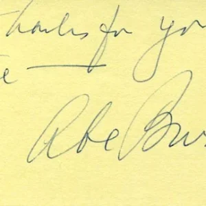 Abe Burrows Guys and Dolls Author Pulitzer Prize Tony Award Signed Autograph
