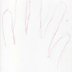 Dudley Herschbach 1986 Nobel Prize Chemistry Signed Autograph Hand Print Sketch
