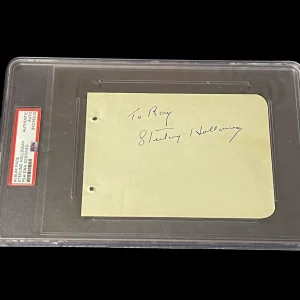 Sterling Holloway Winnie the Pooh Jungle Book Disney Signed Autograph PSA DNA
