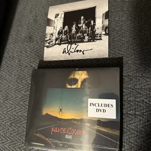Alice Cooper Signed Insert The Road CD Plus DVD 2023 New Unopened