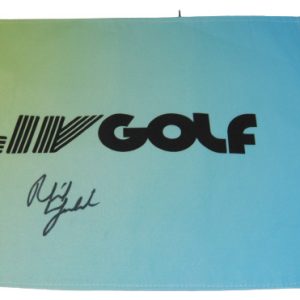PHIL MICKELSON signed (HYFLYERS) LIV Golf pin flag #18 BECKETT BAS AD27317
