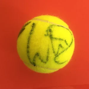 Kristina Mladenovic Timea Babos Tennis Wilson Tennis Ball Signed Auto
