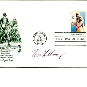 Tom Hallman Jr Pulitzer Prize Journalist Author Signed Autograph FDC

