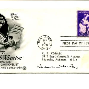 Norman Mailer The Executioner's Song Pulitzer Prize Author Signed Autograph FDC
