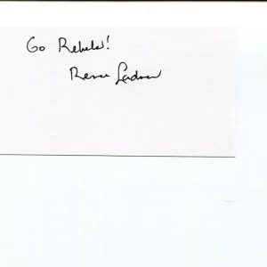 Renee Ladner Ole Miss Women's Basketball Coach Legend Signed Autograph
