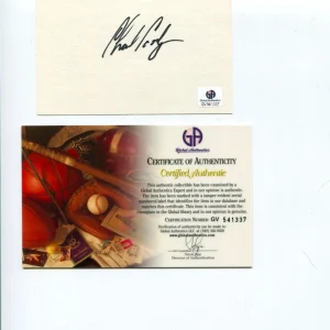 Charles Coody Masters 1971 Ryder Cup Champ PGA Golf Signed Autograph COA