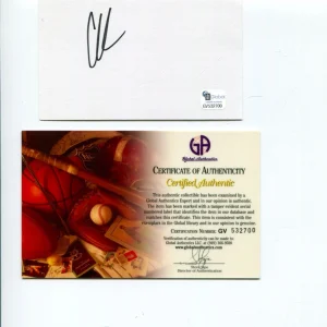 Anthony Kim PGA Golf Ryder Cup Golf Golfer Champ Signed Autograph GA COA