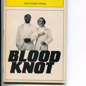 Zakes Mokae Athol Fugard Blood Knot 1985 Opening Night Playbill
