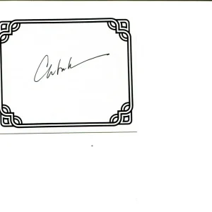 Anita Shreve The Pilot's Wife Resistance Author Signed Autograph Bookplate
