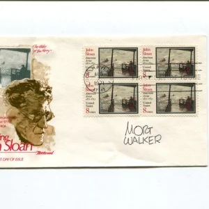 Mort Walker Beetle Bailey Cartoonist Artist Signed Autograph Sketch FDC
