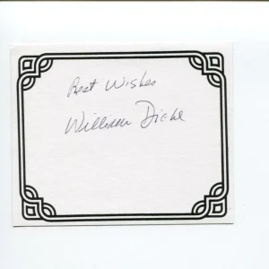 William Diehl Primal Fear Sharky's Machine Author Signed Autograph Bookplate
