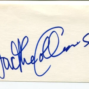 Jackie Collins Famous Romance Author Signed Autograph
