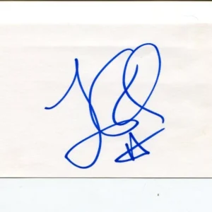 Tony Rich R&B Singer Songwriter Nobody Knows Signed Autograph
