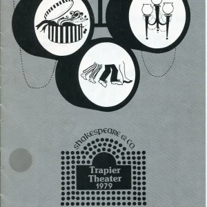 Edward Crow See How They Run Shakespeare & Co Trapier Theater Signed Playbill
