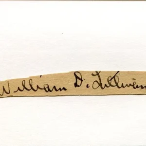 William D Sullivan Boston Globe Newspaper 1930s Managing Editor Signed Autograph
