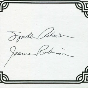 Spider Jeanne Robinson Sci-Fi Science Fiction Author Signed Autograph Bookplate
