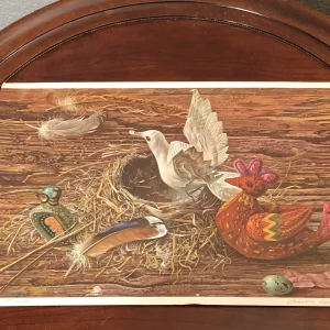 Aaron Bohrod Still life Painter Artist The Flock Signed Autograph Book Print
