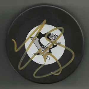 Tyler Kennedy Signed Pittsburgh Penguins Puck
