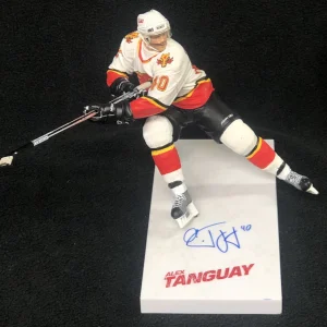 Alex Tanguay Signed Calgary Flames McFarlane Figure
