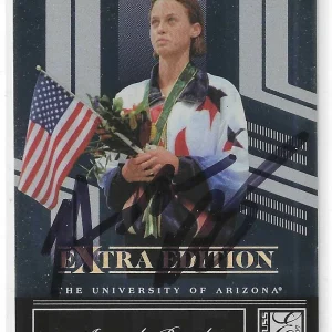 USA Olympic Swimmer Amanda Beard Signed 2007 Donruss Elite Legends Card #78

