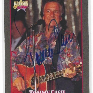 Tommy Cash Signed 1992 Branson On Stage Card #3

