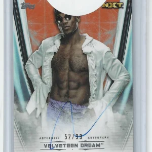 Velveteen Dream 2020 Topps Undisputed WWE Redemption Autograph Card A-VD 52/99