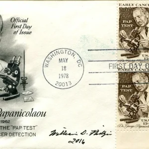 William Daniel Phillips 1997 Nobel Prize Physics Signed Autograph FDC
