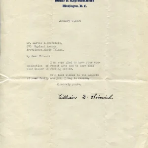 William Sirovich NY New York Representative Congress Signed Autograph TSL
