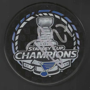 Tim Taylor Signed St Louis Blues 2019 Stanley Cup Champions Puck
