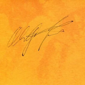 Alan Dean Foster Star Trek Star Trek Alien Author Rare Signed Autograph
