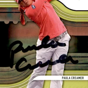 Paula Creamer Signed 2012 UD SP Authentic Golf Card #20 LPGA

