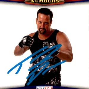 Tommy Dreamer Signed 2010 Tristar TNA Icons Card #80 WWE
