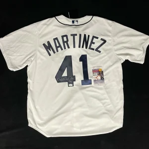 Victor Martinez Signed Detroit Tigers Majestic Jersey Size XL JSA COA
