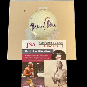 Tommy Aaron PGA Masters Ryder Cup Florida Gators Signed Autograph Golf Ball JSA