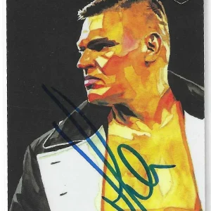 WALTER Signed 2020 Topps Undisputed NXT Rob Schamberger Art Card RS-10 GUNTHER
