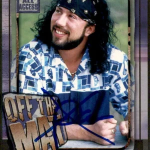 X-Pac Signed 2002 Fleer WWF All Access Card #80 WWE
