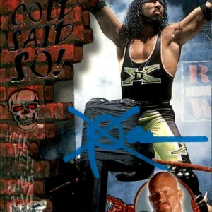 X-Pac Signed 2001 Fleer WWF Card #11 WWE
