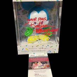 Bret Iwan Mickey Mouse Wonderground Signed Autograph Vinyl Figure Funko 7 IN JSA
