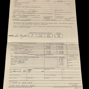 Ben Hogan PGA Masters Golf Champ HOF Rare Signed Autograph Oil Document JSA