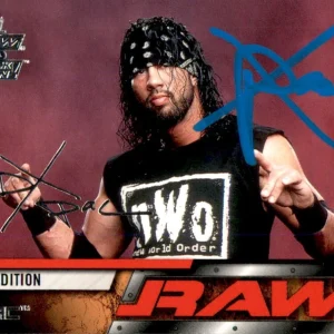 X-Pac Signed 2002 Fleer WWE nWo Card #6

