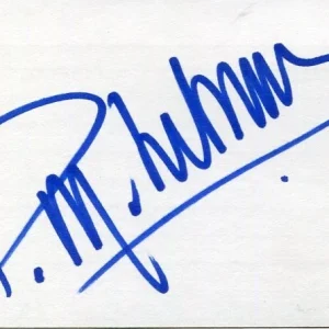 Patricia Meunier-Lebouc Solheim Cup Kraft Nabisco LPGA Golf Signed Autograph