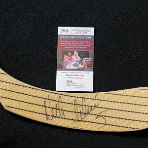 Nicklas Lidstrom Full Name Signed Detroit Red Wings Sunoco Stick JSA COA