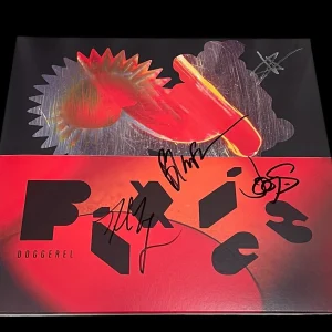 The Pixies Doggerel NEW Signed Autograph LP Record Album Red Vinyl
