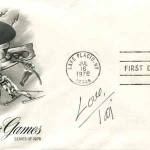 Tai Babilonia Sexy US Olympic Figure Skater World Champion Signed Autograph FDC

