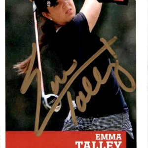 Emma Talley Signed Sports Illustrated Kids LPGA NCAA Golf Card #456