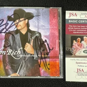Big & Rich Signed John Rich Underneath The Same Moon CD Booklet With CD JSA COA