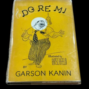 Al Hirschfeld Do Re Mi Rare Famous Artist Signed Autograph 1st Edition HB Book