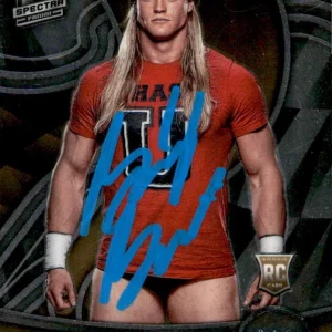 Brady Booker Signed Bodhi Hayward 2022 Panini Chronicles WWE NXT Card #380
