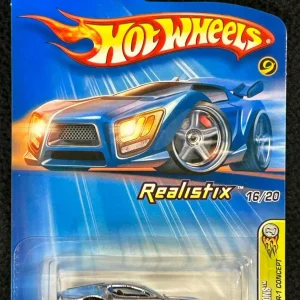 Hot Wheels 2005 First Editions Ford Shelby GR-1 Concept Realistix #16/20 Chrome
