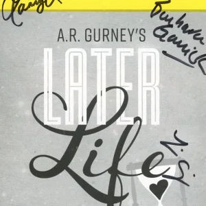 "Later Life" Cast AUTOGRAPH Signed Off-Broadway Playbill - Jodie Markell +3 ACOA
